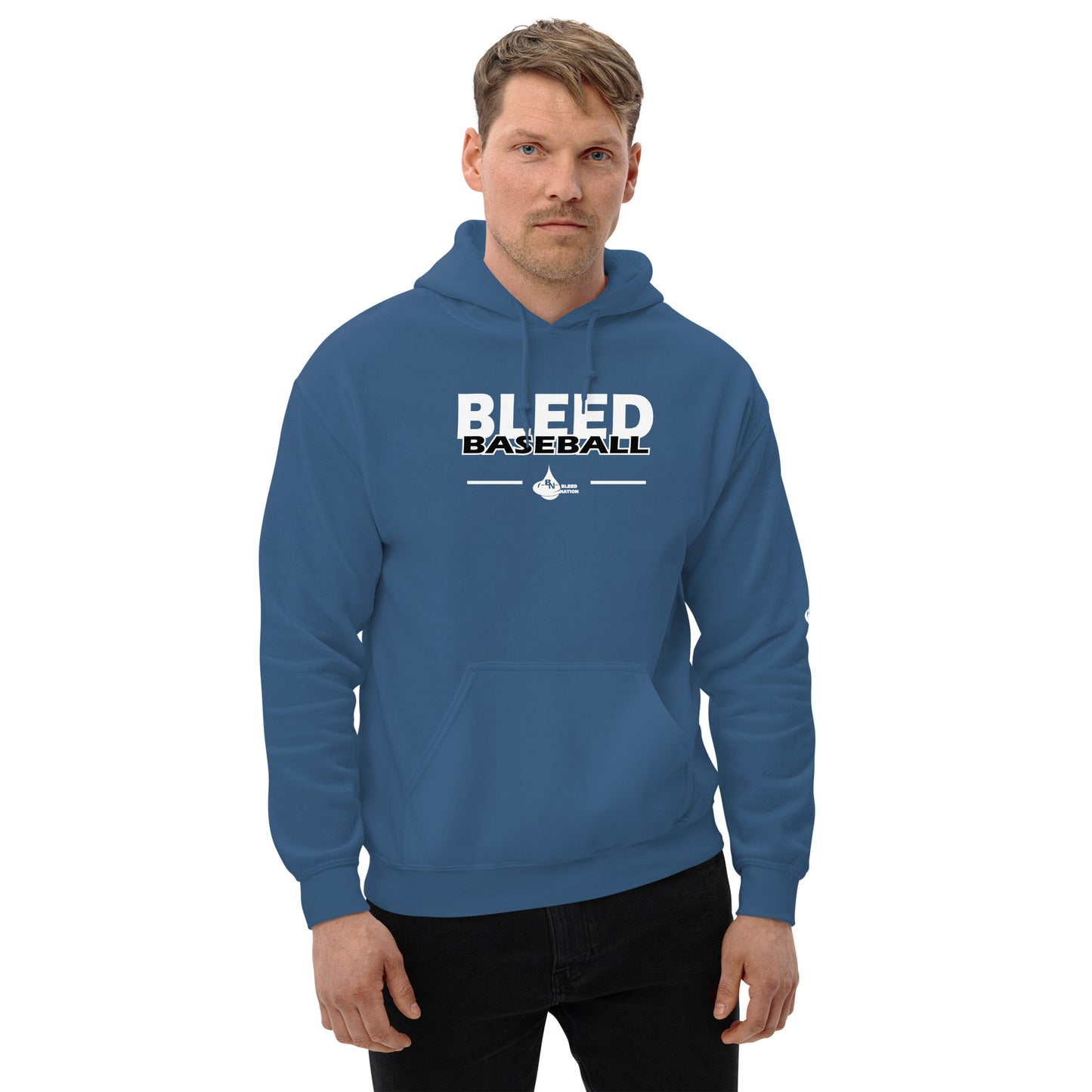 Bleed Baseball Unisex Hoodie