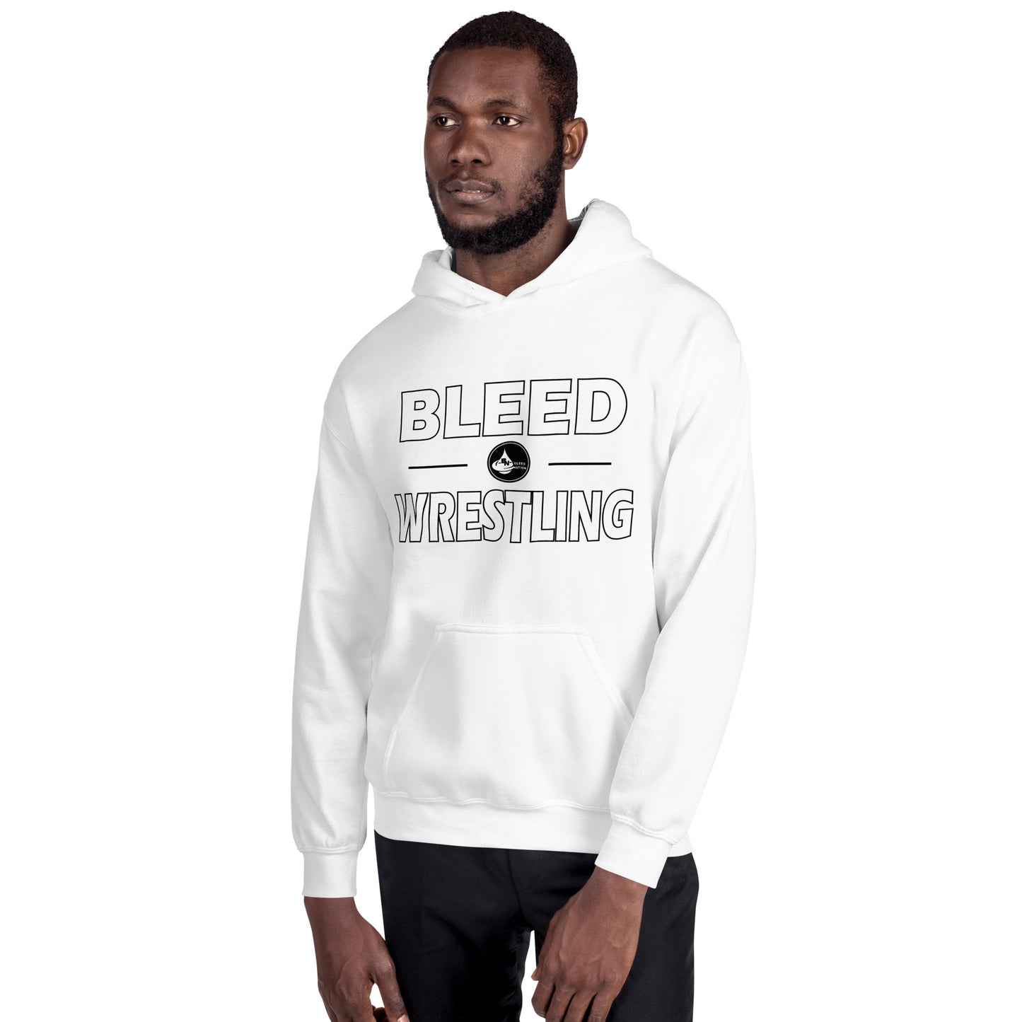 Bleed Wrestling Unisex Hoodie