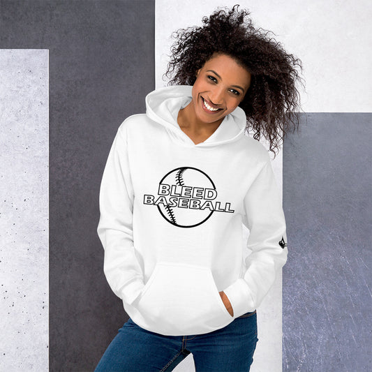 Unisex Bleed Baseball Soft and Smooth Printed Hoodie