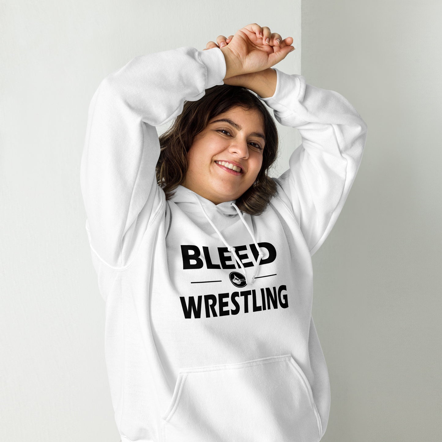 Bleed Wrestling Unisex Hoodie