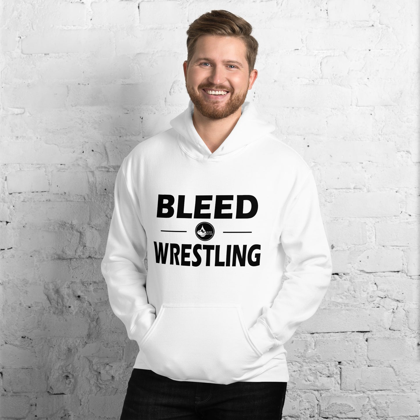 Bleed Wrestling Unisex Hoodie
