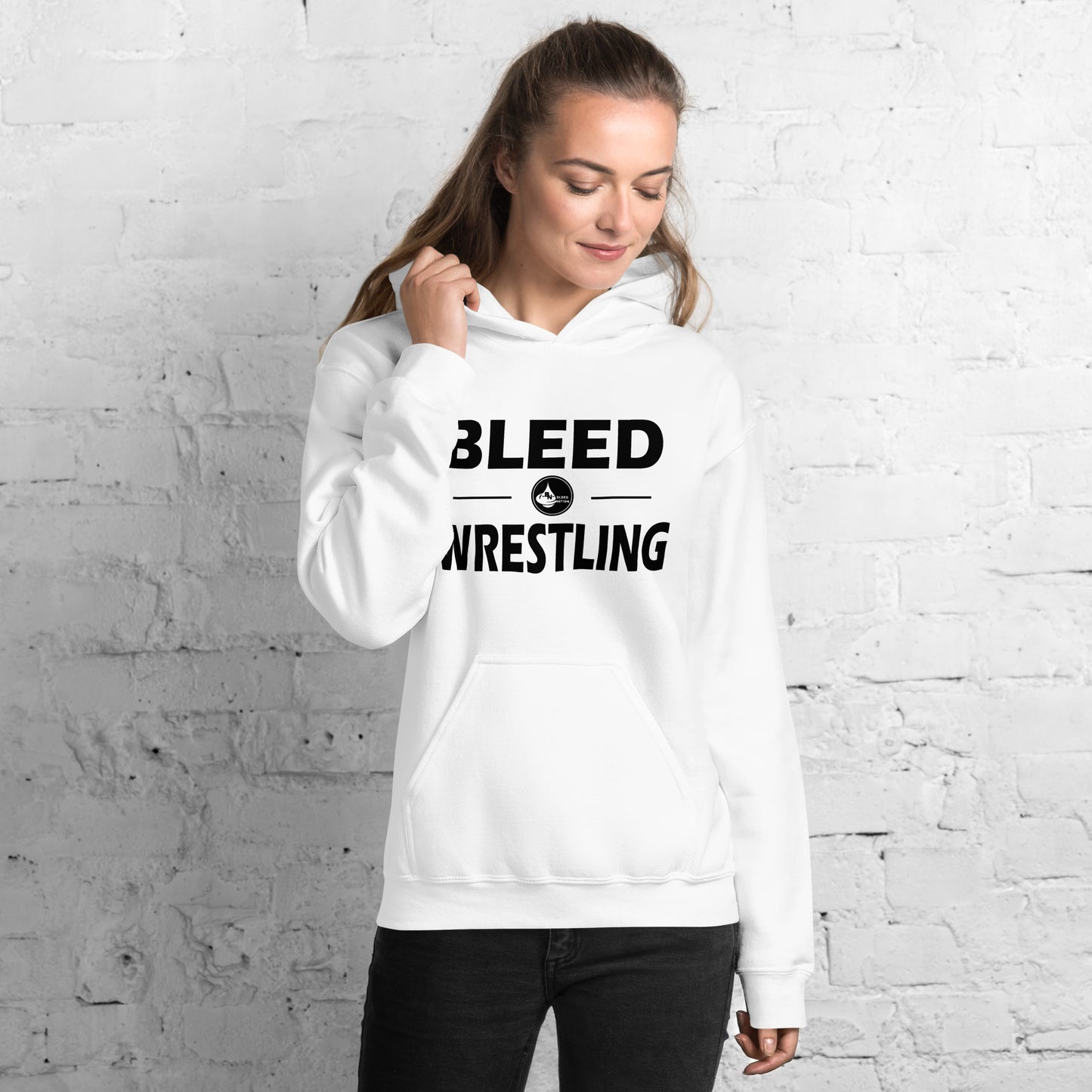 Bleed Wrestling Unisex Hoodie