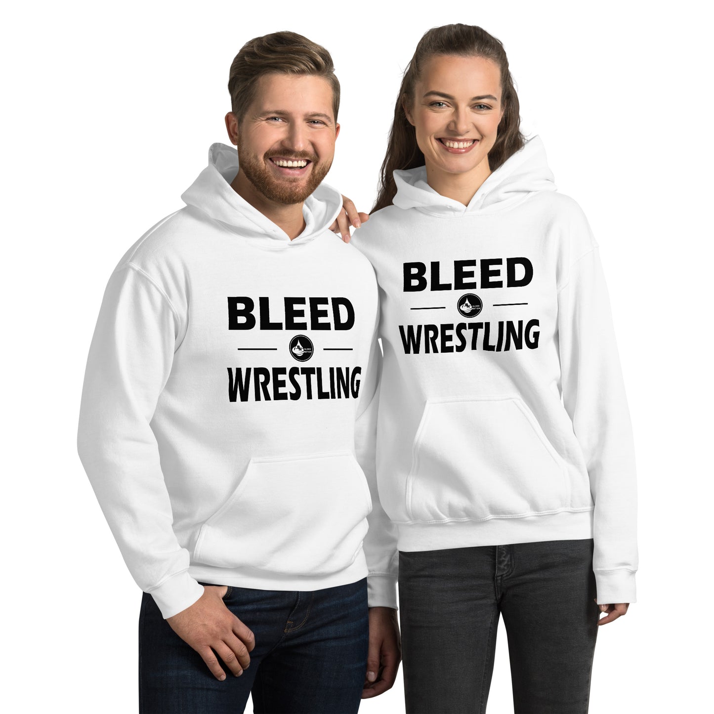 Bleed Wrestling Unisex Hoodie