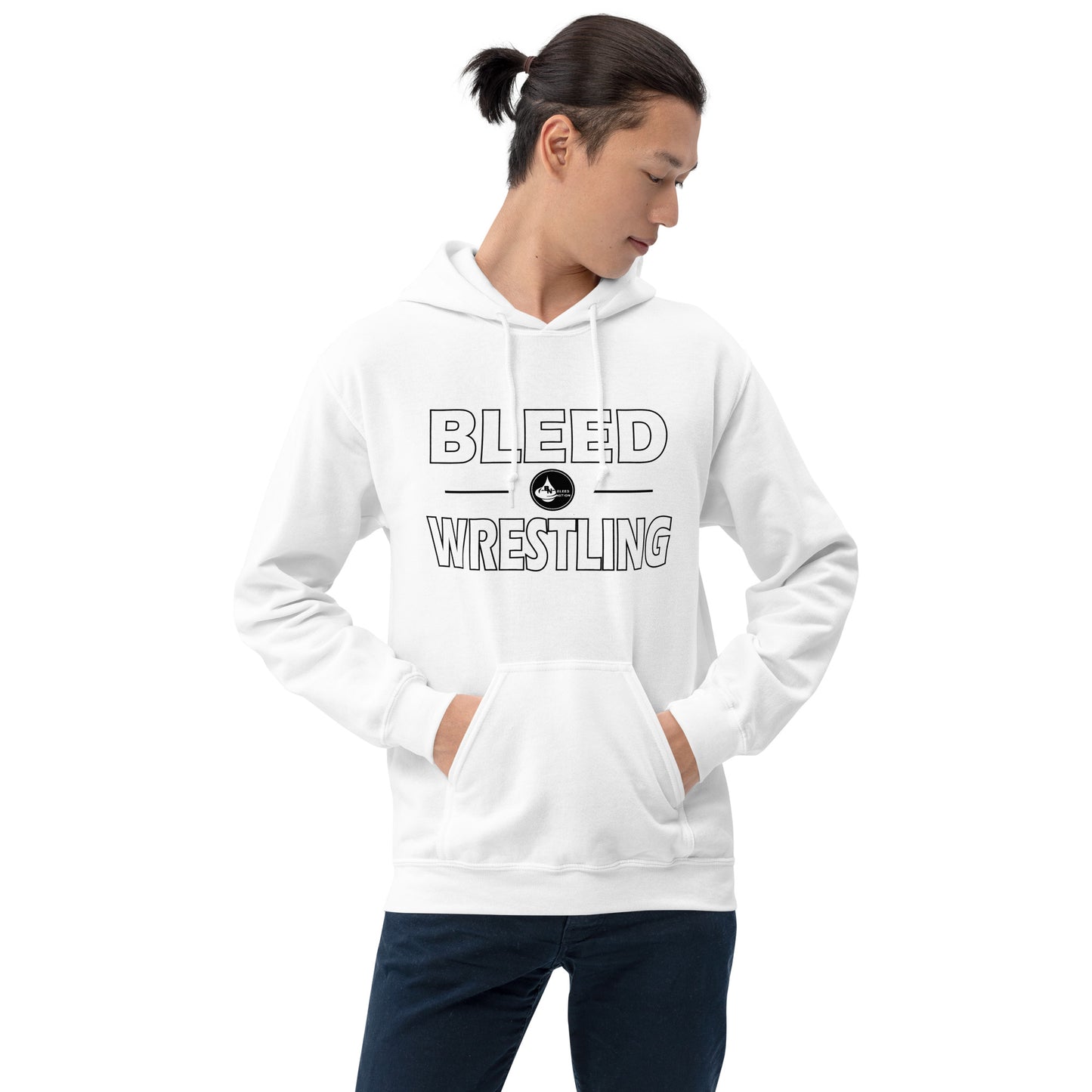Bleed Wrestling Unisex Hoodie