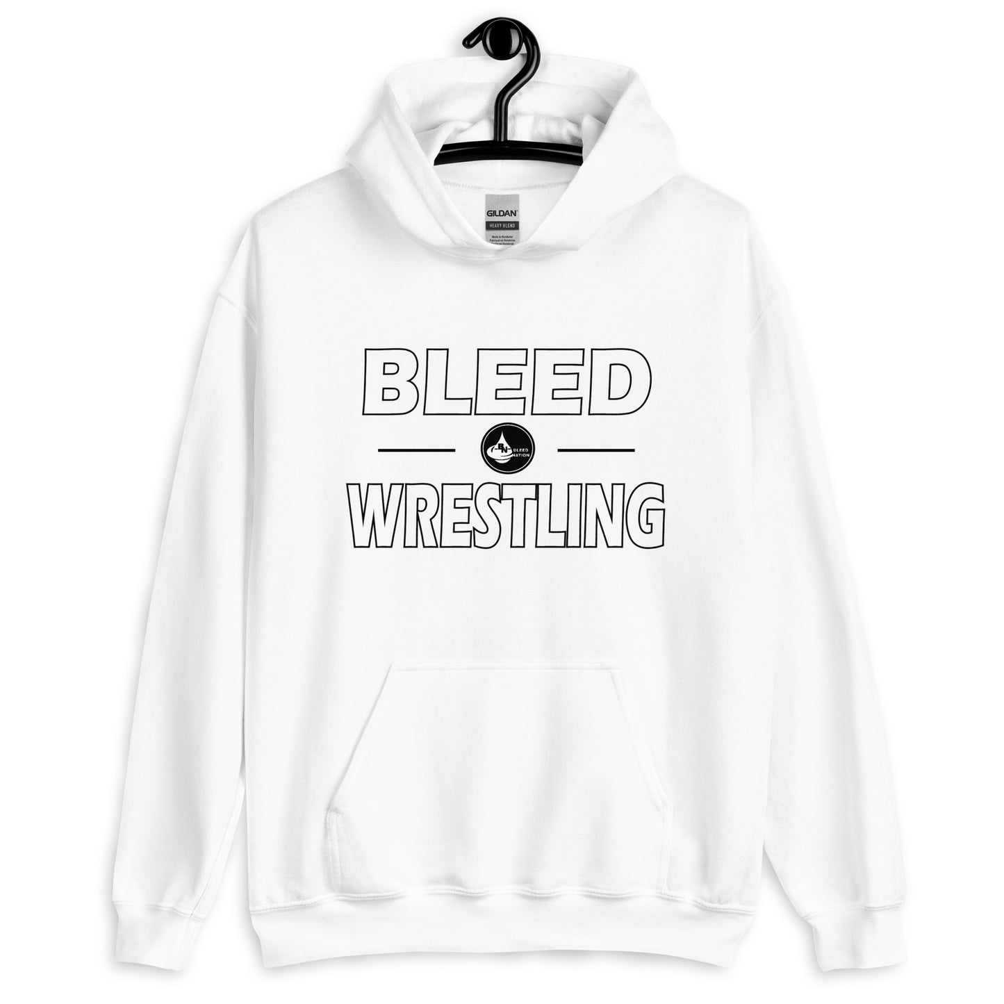 Bleed Wrestling Unisex Hoodie