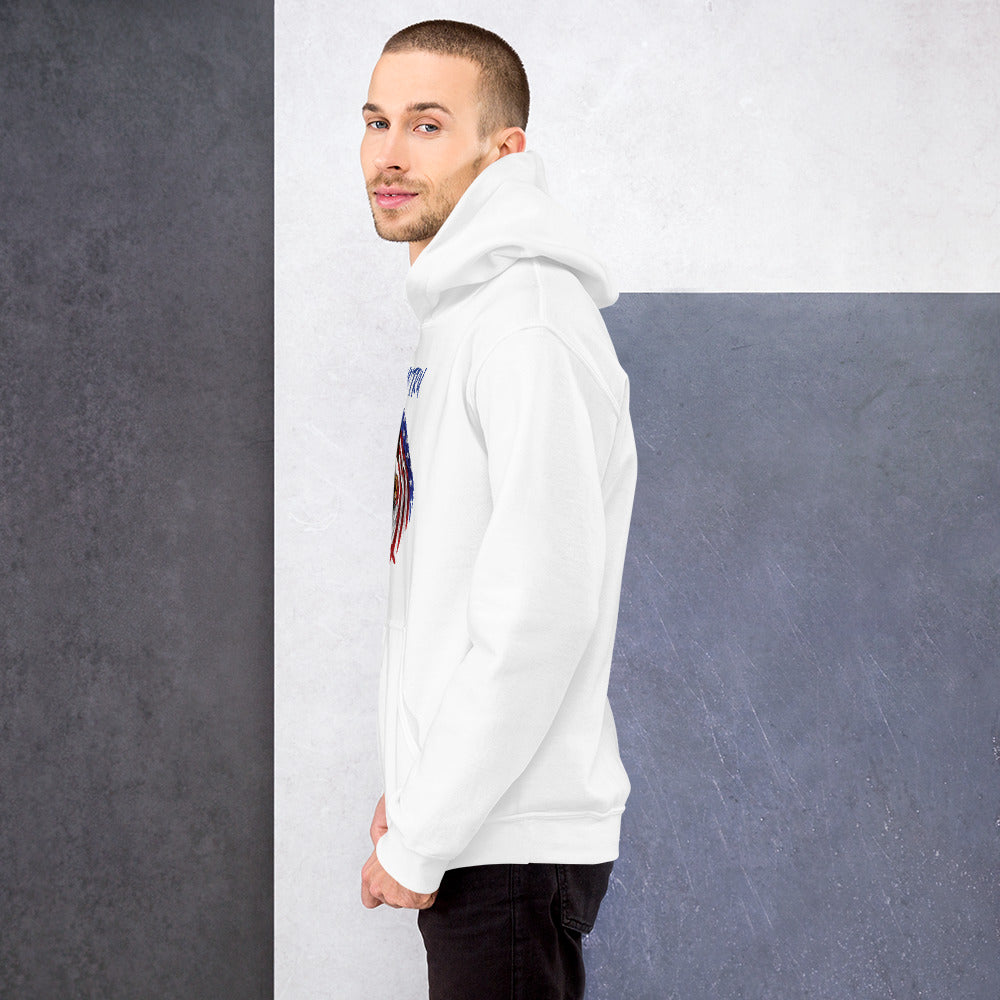 Bleed Skeleton Eagle Unisex Hoodie