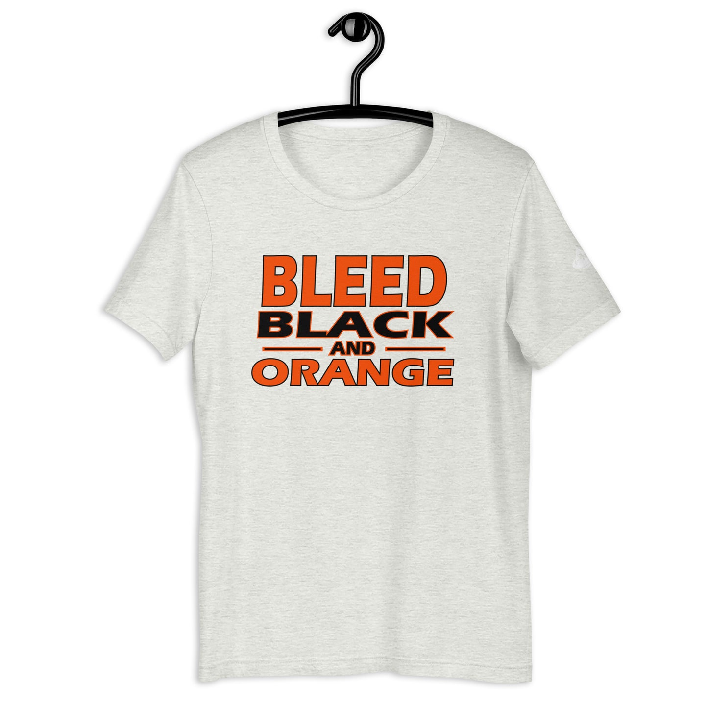 Bleed Black & Orange  Unisex t-shirt