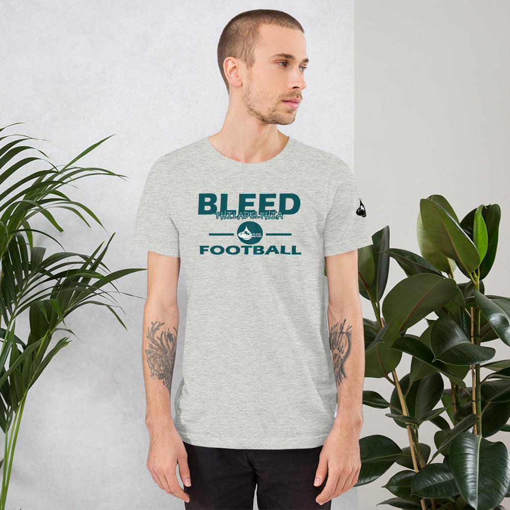 Bleed Philadelphia Football Unisex t-shirt