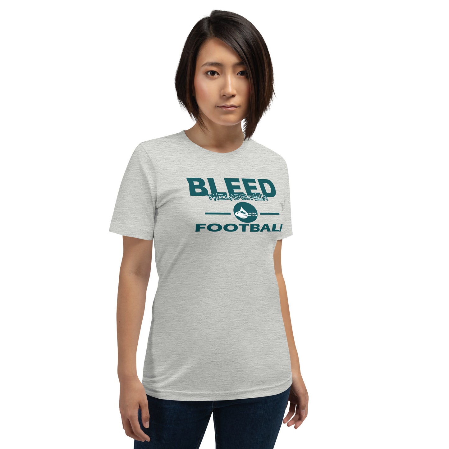 Bleed Philadelphia Football Unisex t-shirt
