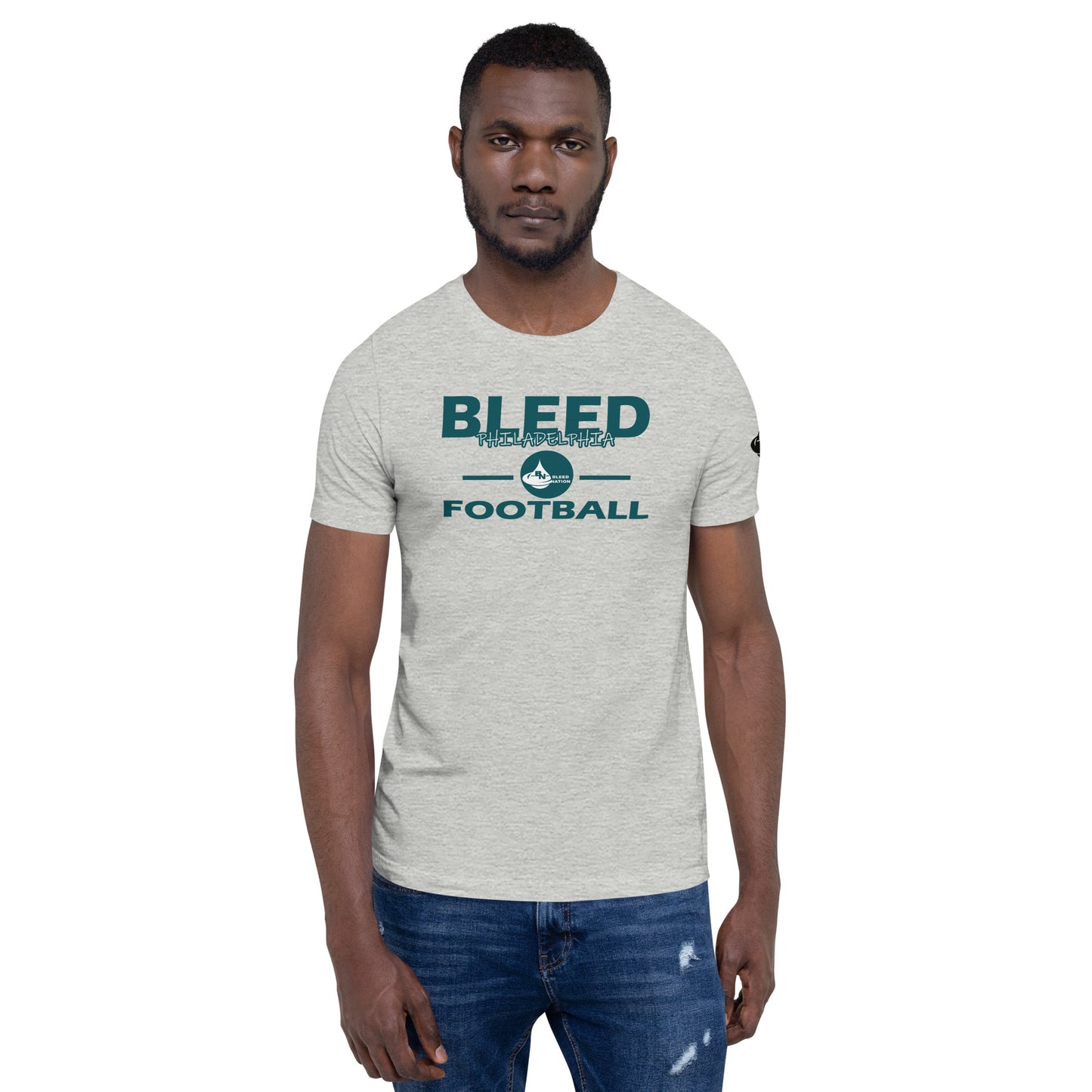 Bleed Philadelphia Football Unisex t-shirt