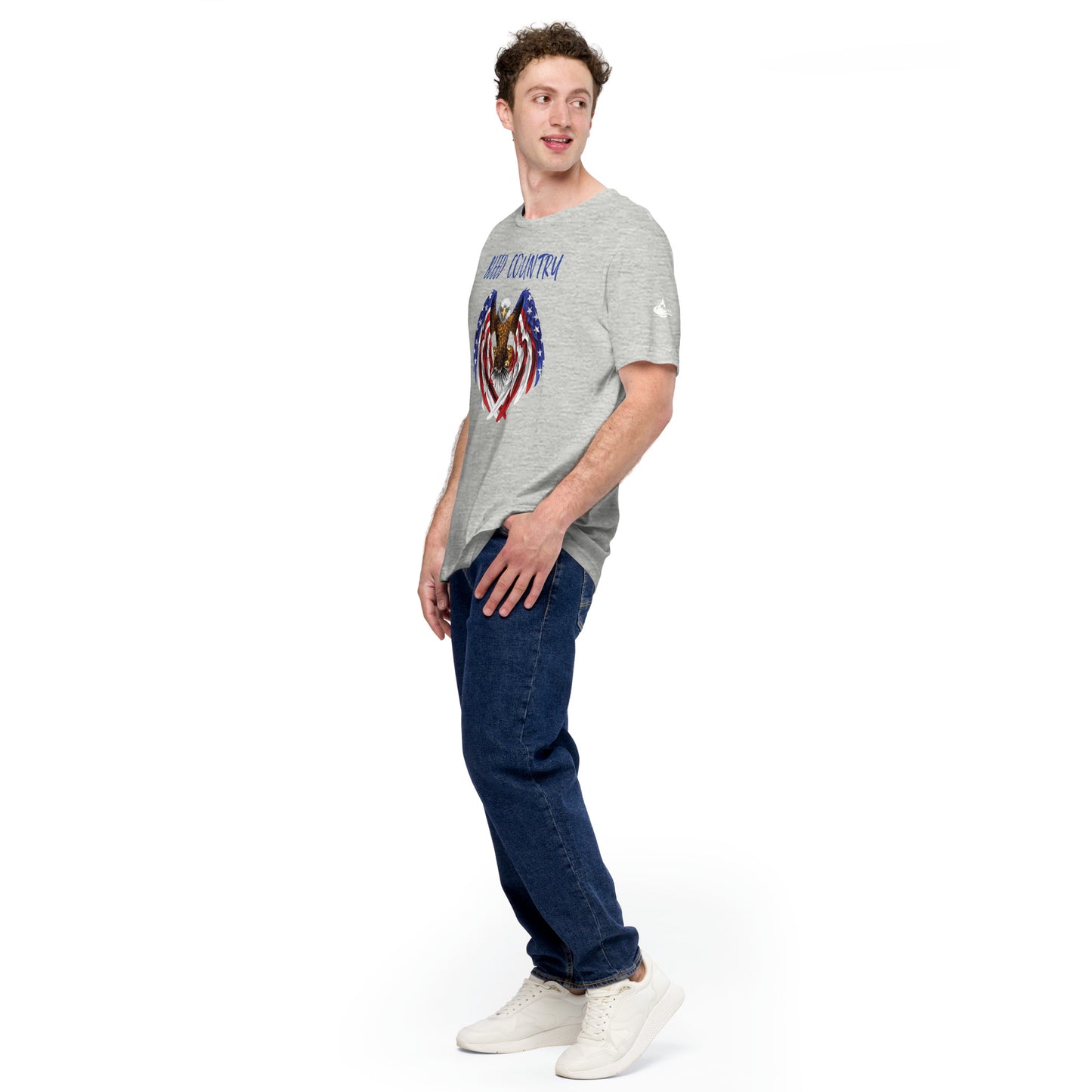 Bleed Skeleton Eagle Unisex t-shirt