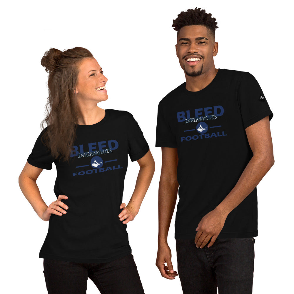 Bleed Indianaplois Football Unisex t-shirt