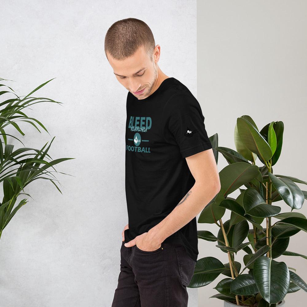Bleed Philadelphia Football Unisex t-shirt