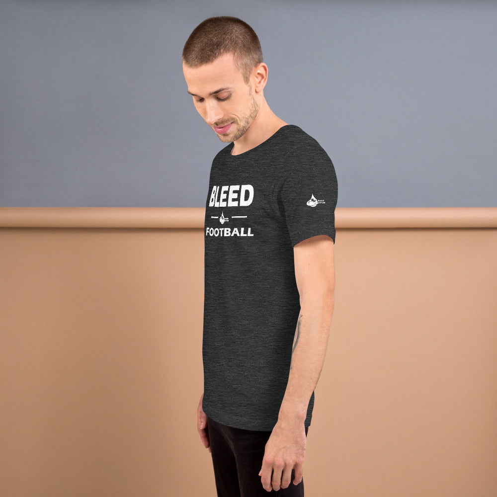 Best Unisex High Quality Short Sleeve Bleed Football Printed T-shirt