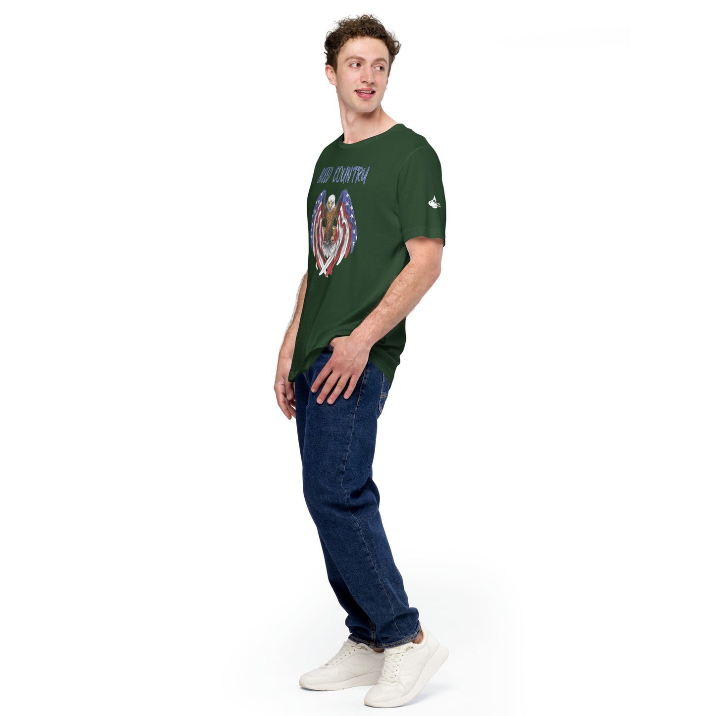 Bleed Skeleton Eagle Unisex t-shirt