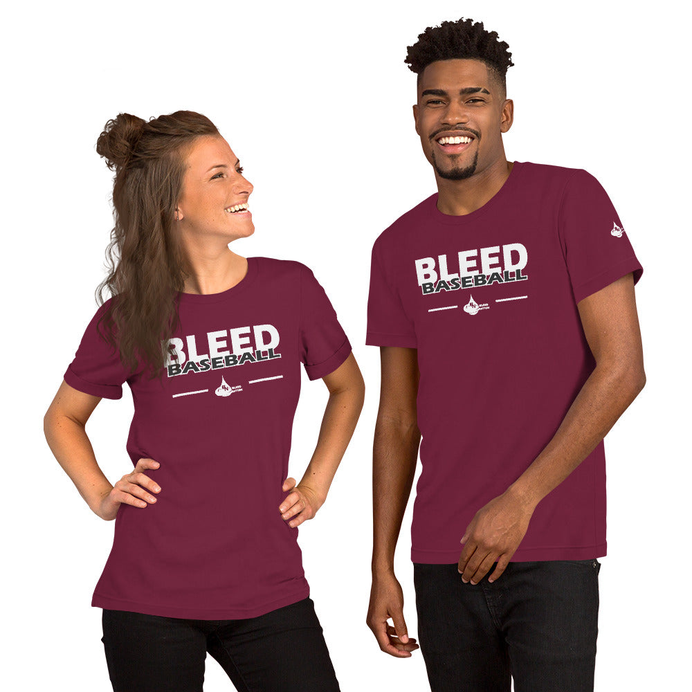 Bleed Baseball Unisex t-shirt