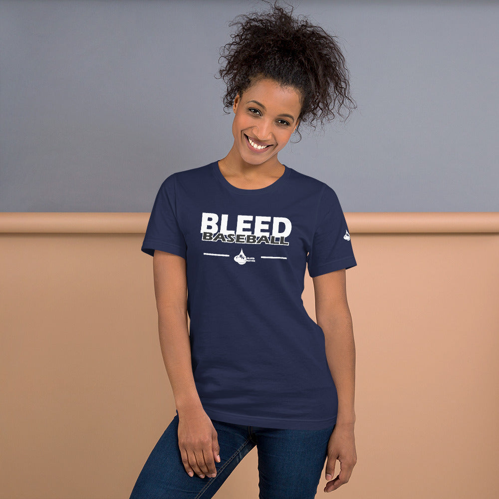 Bleed Baseball Unisex t-shirt