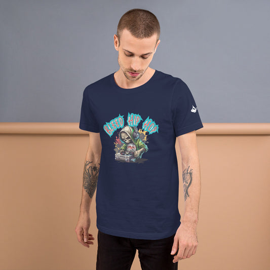 Bleed Skeleton TurnTable Unisex t-shirt