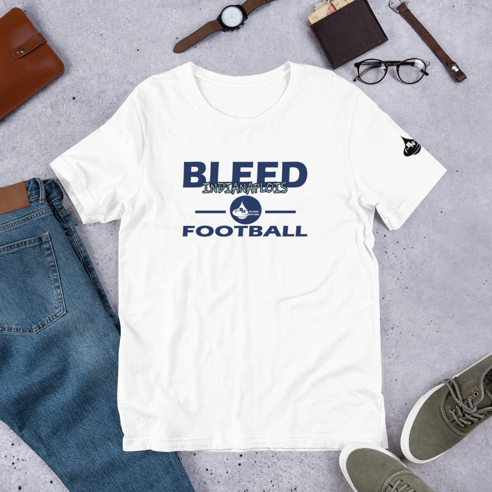 Bleed Indianaplois Football Unisex t-shirt
