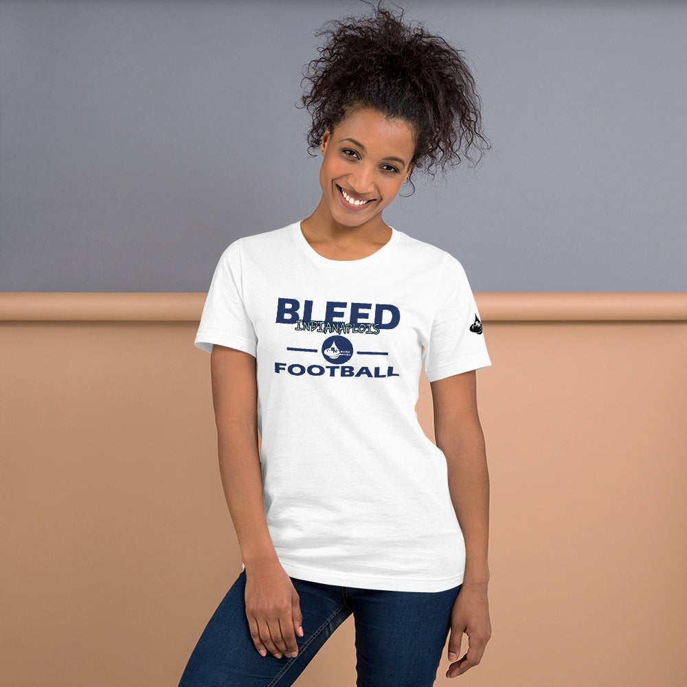 Bleed Indianaplois Football Unisex t-shirt