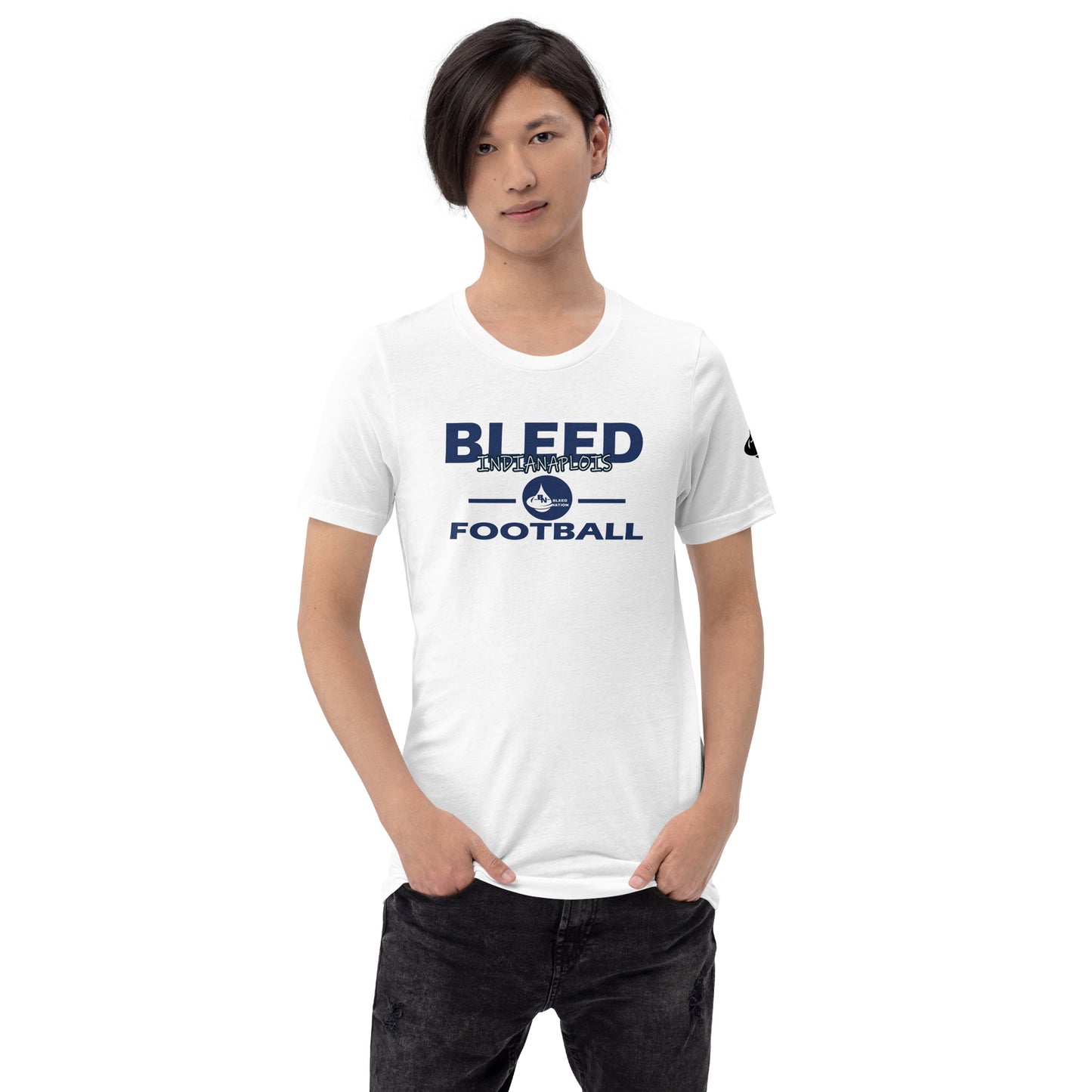 Bleed Indianaplois Football Unisex t-shirt