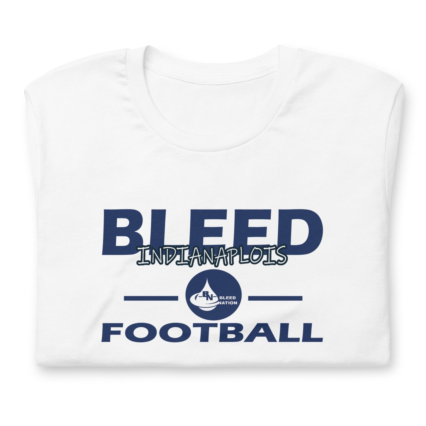 Bleed Indianaplois Football Unisex t-shirt
