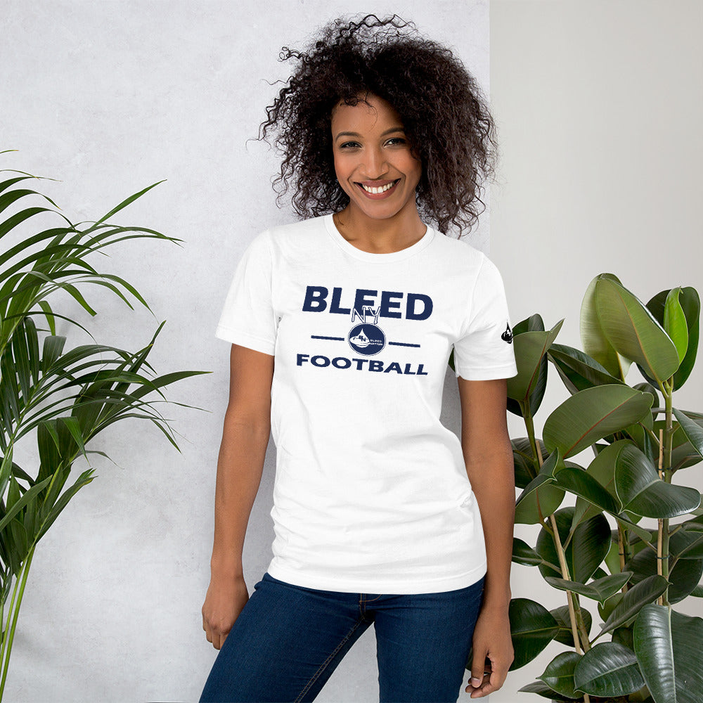 Bleed NY Football Unisex t-shirt