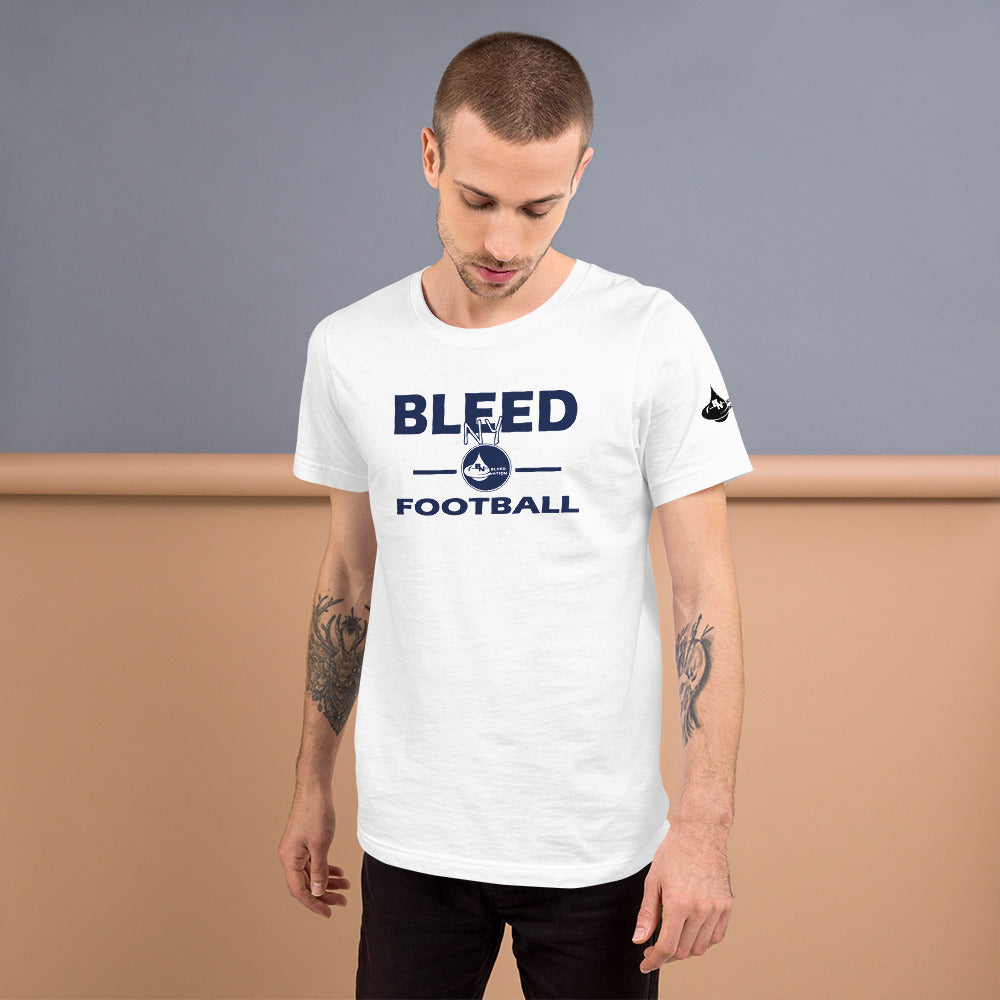 Bleed NY Football Unisex t-shirt