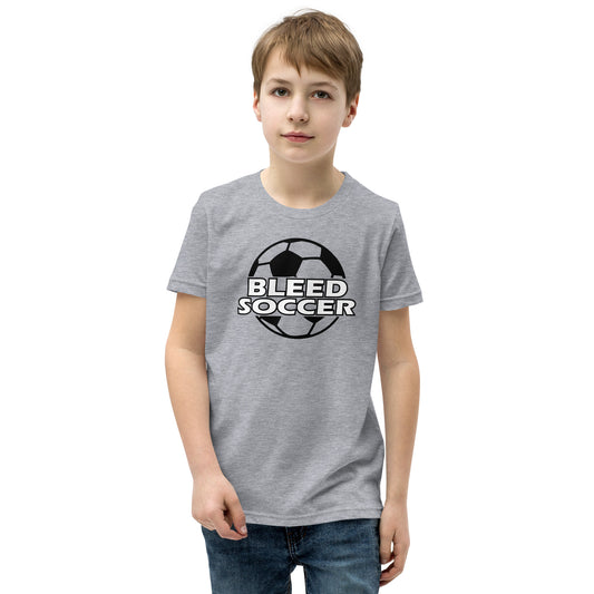 Best Bleed Soccer Printed Short Sleeve Youth T-Shirt Online 2022