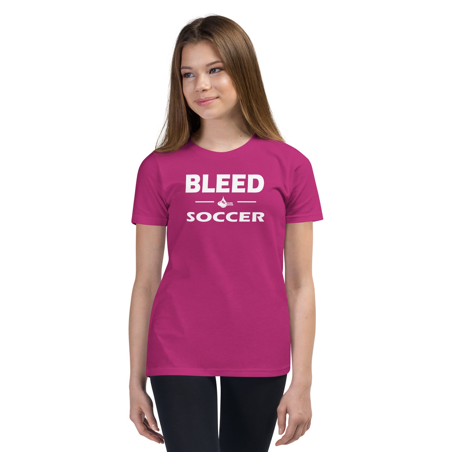 Bleed Soccer Youth Short Sleeve T-Shirt