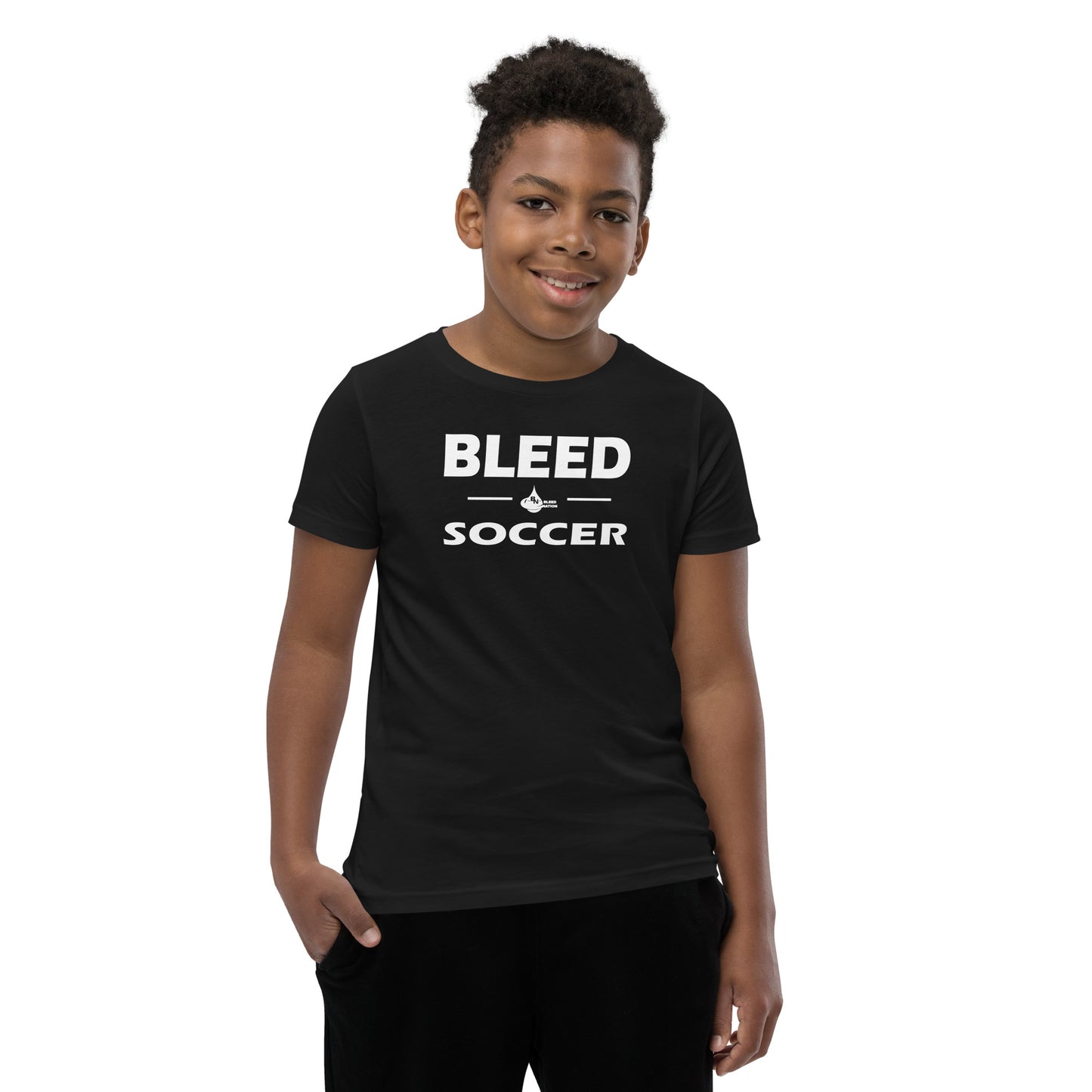 Bleed Soccer Youth Short Sleeve T-Shirt