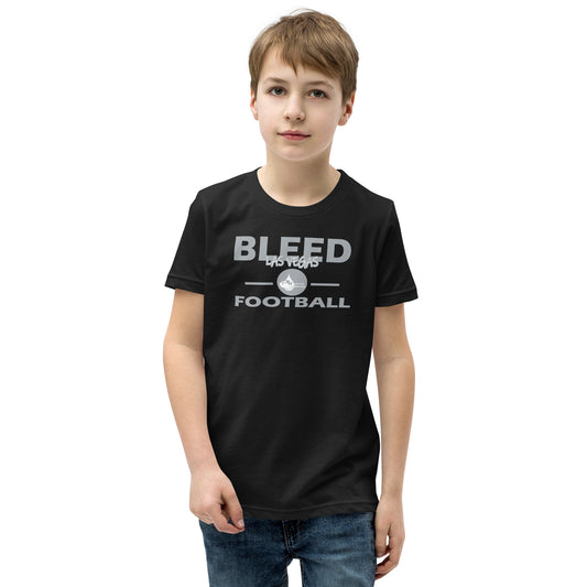 Bleed Las Vegas Football Youth Short Sleeve T-Shirt