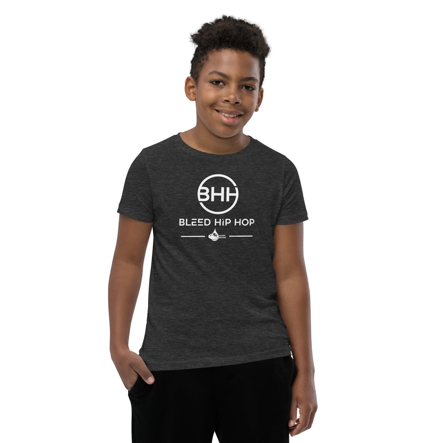Bleed Hip Hop Youth Short Sleeve T-Shirt