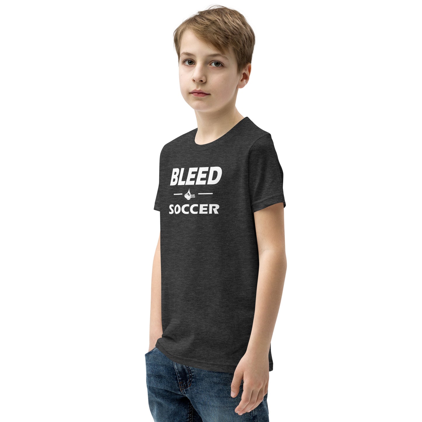 Bleed Soccer Youth Short Sleeve T-Shirt