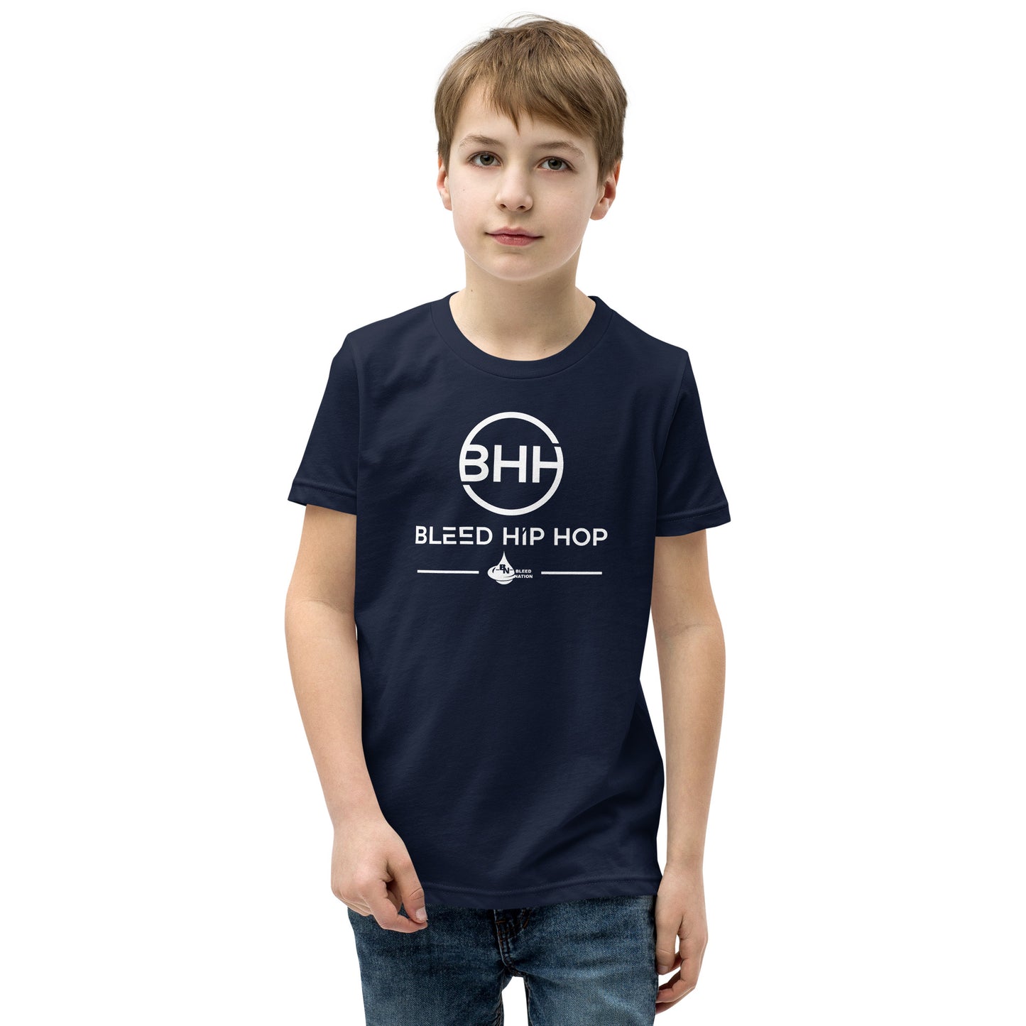 Bleed Hip Hop Youth Short Sleeve T-Shirt