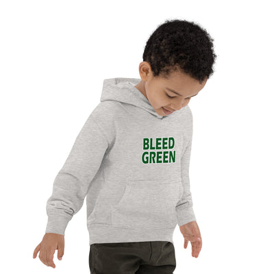 Bleed Green Kids Hoodie
