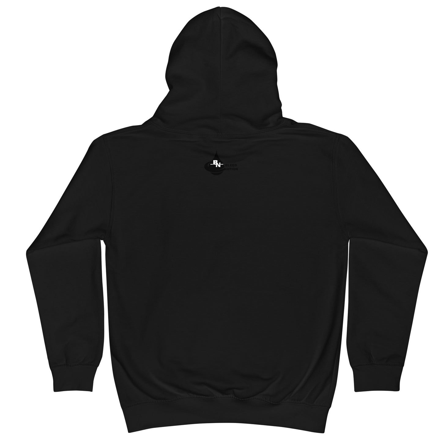 Bleed Black & Orange Kids Hoodie