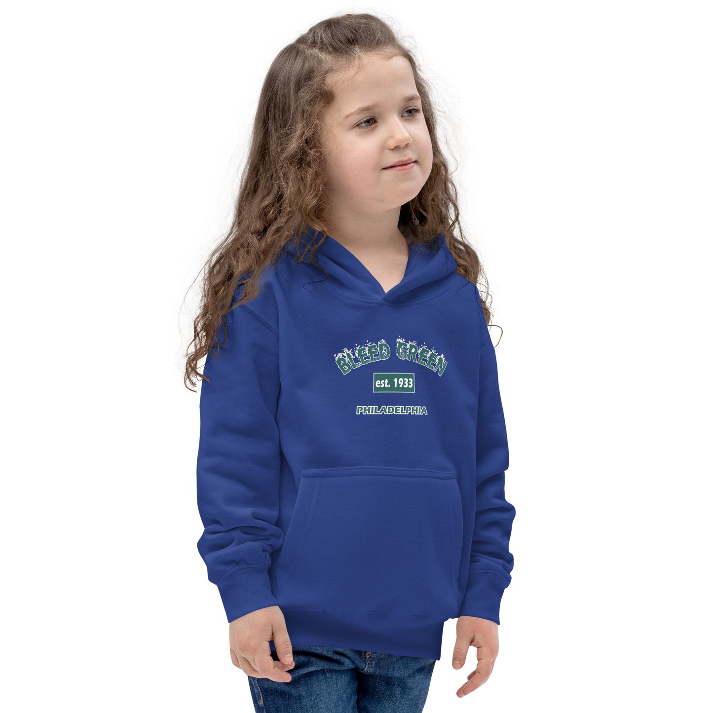 Bleed Green Est. 1933 Kids Hoodie