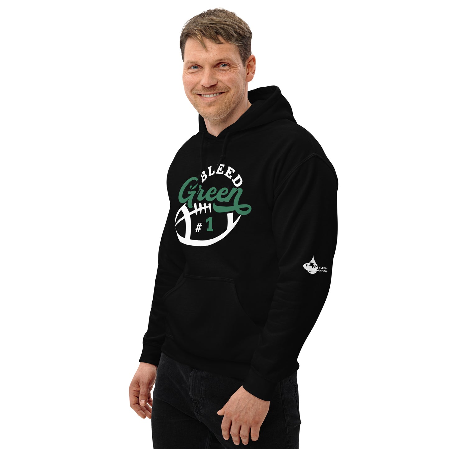 Bleed Green #1 Unisex Hoodie