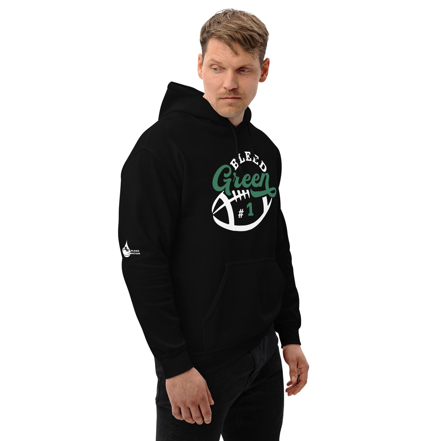 Bleed Green #1 Unisex Hoodie