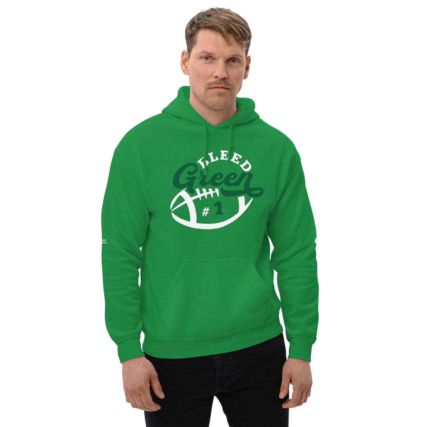 Bleed Green #1 Unisex Hoodie