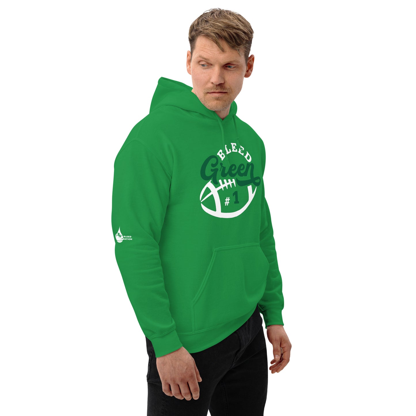 Bleed Green #1 Unisex Hoodie