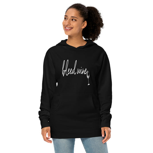 Bleed Wine Unisex midweight hoodie