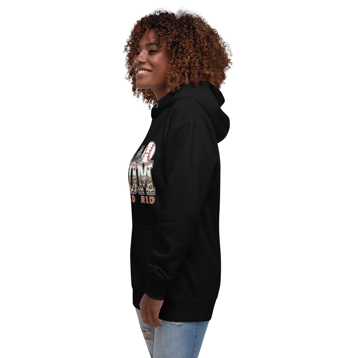 Philly Mom Bleed Red Unisex Hoodie