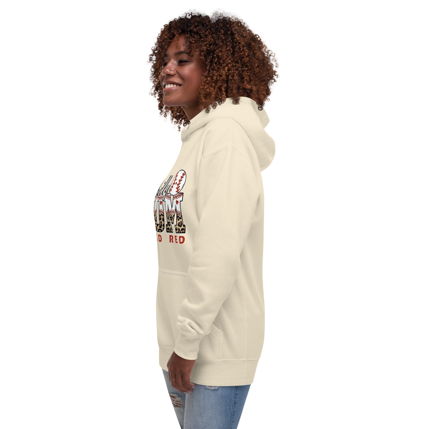 Philly Mom Bleed Red Unisex Hoodie