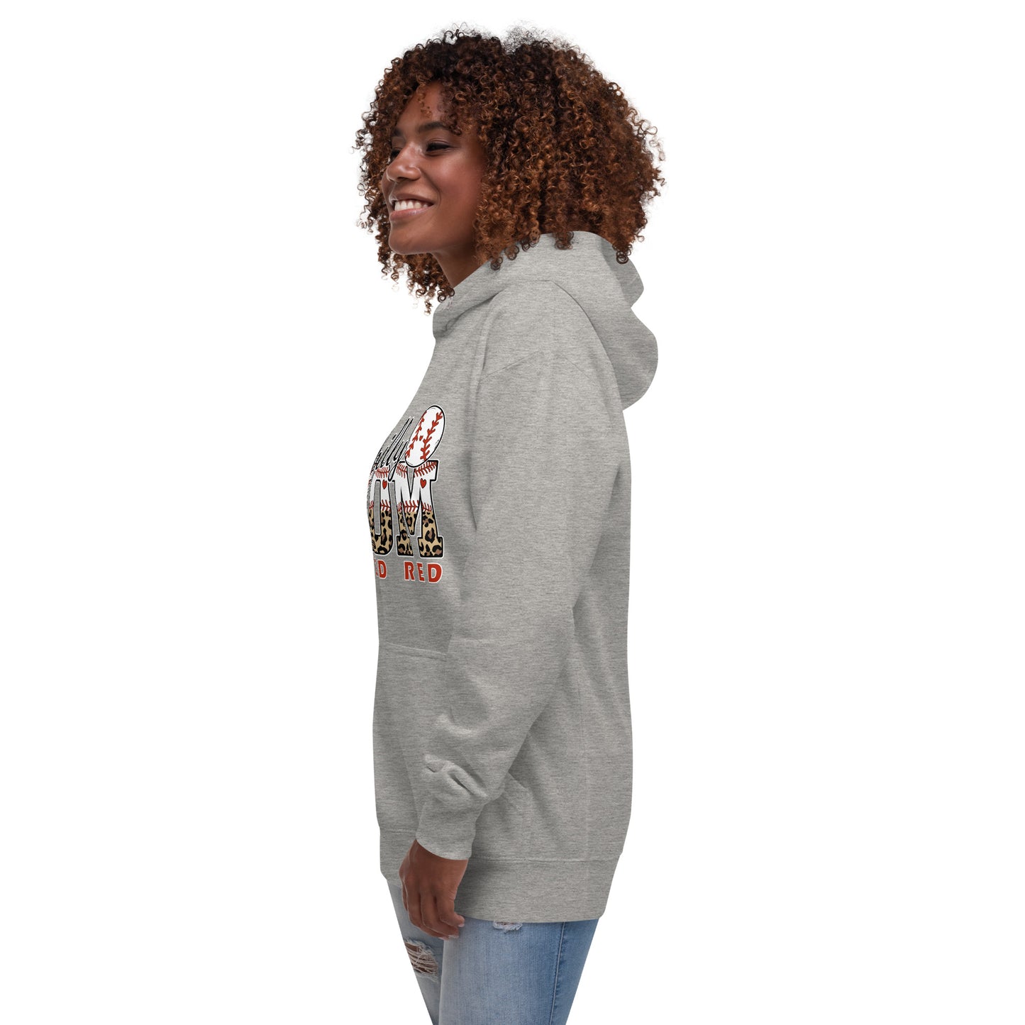 Philly Mom Bleed Red Unisex Hoodie