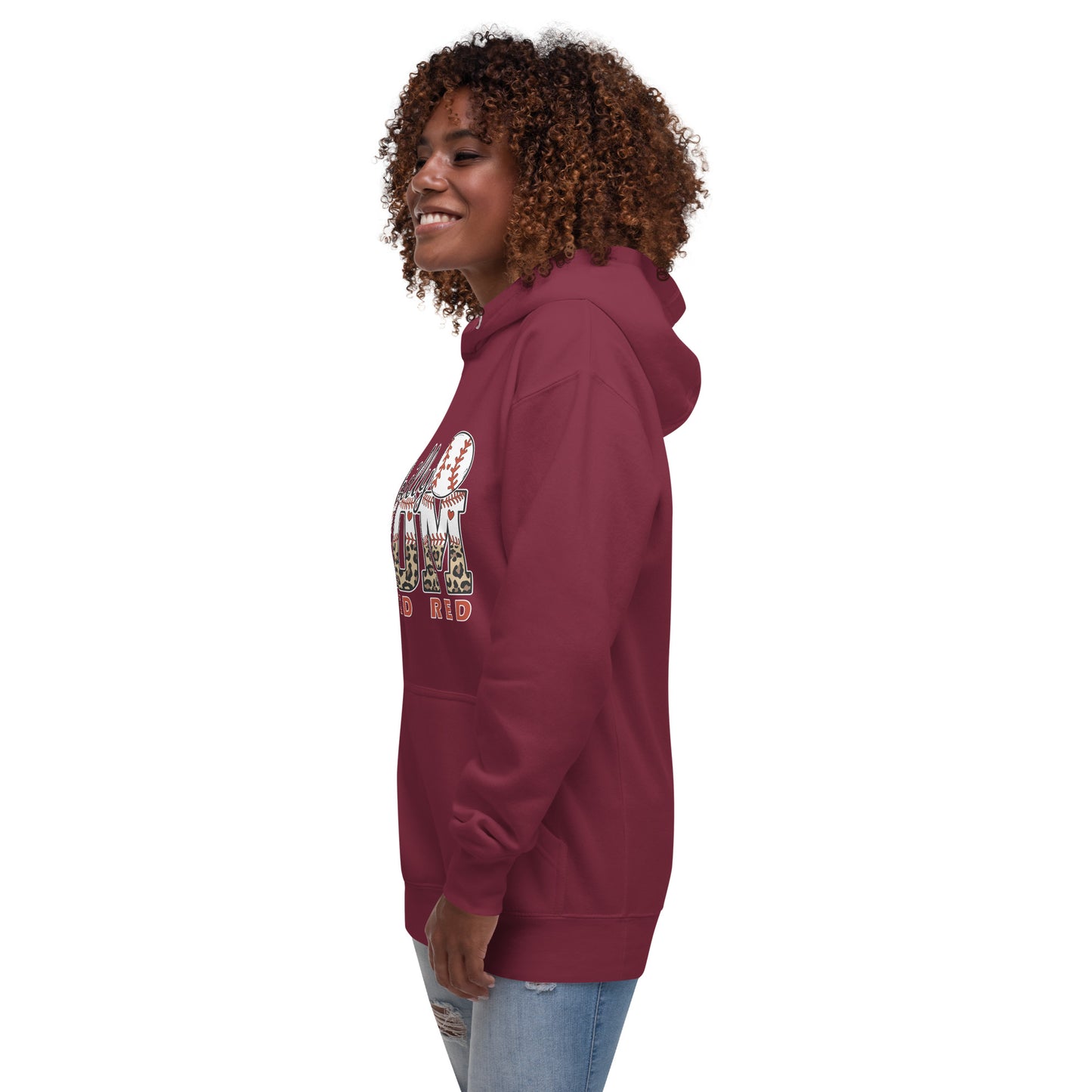 Philly Mom Bleed Red Unisex Hoodie