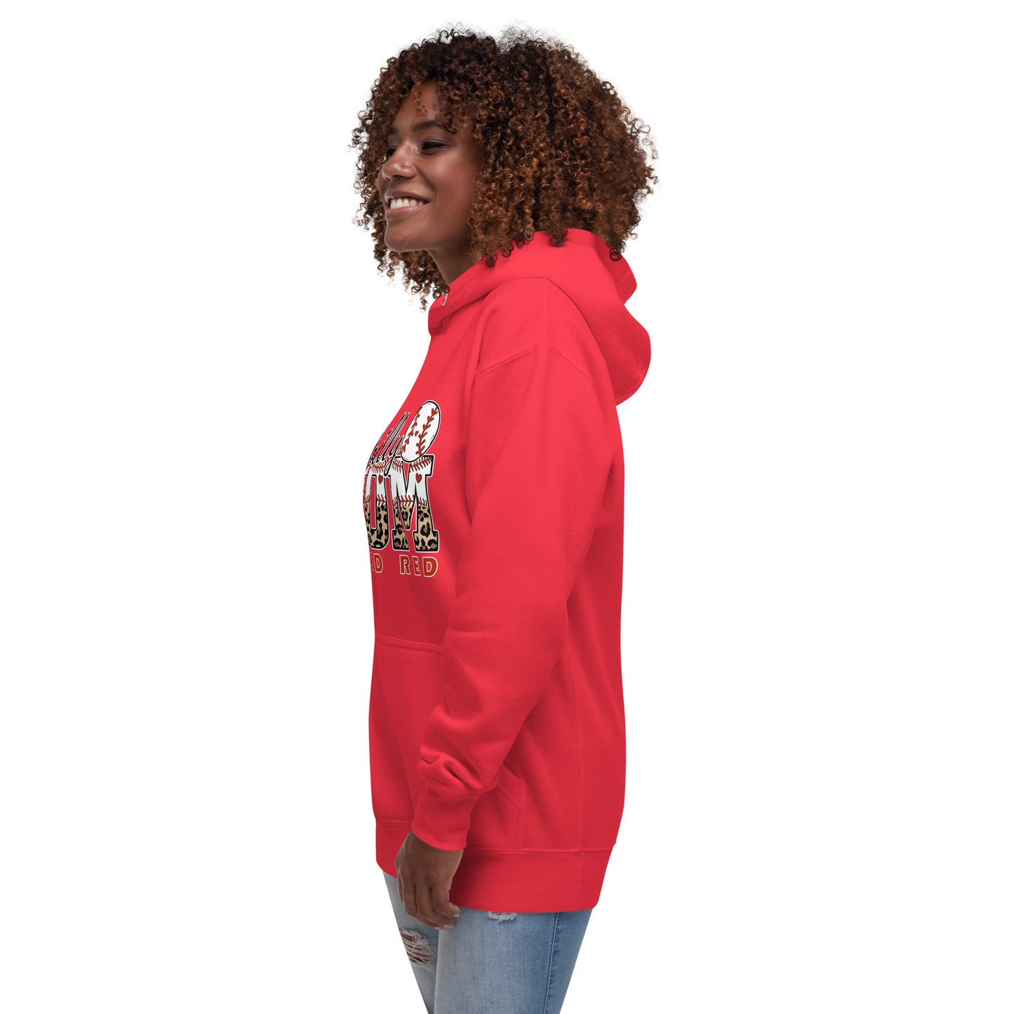 Philly Mom Bleed Red Unisex Hoodie