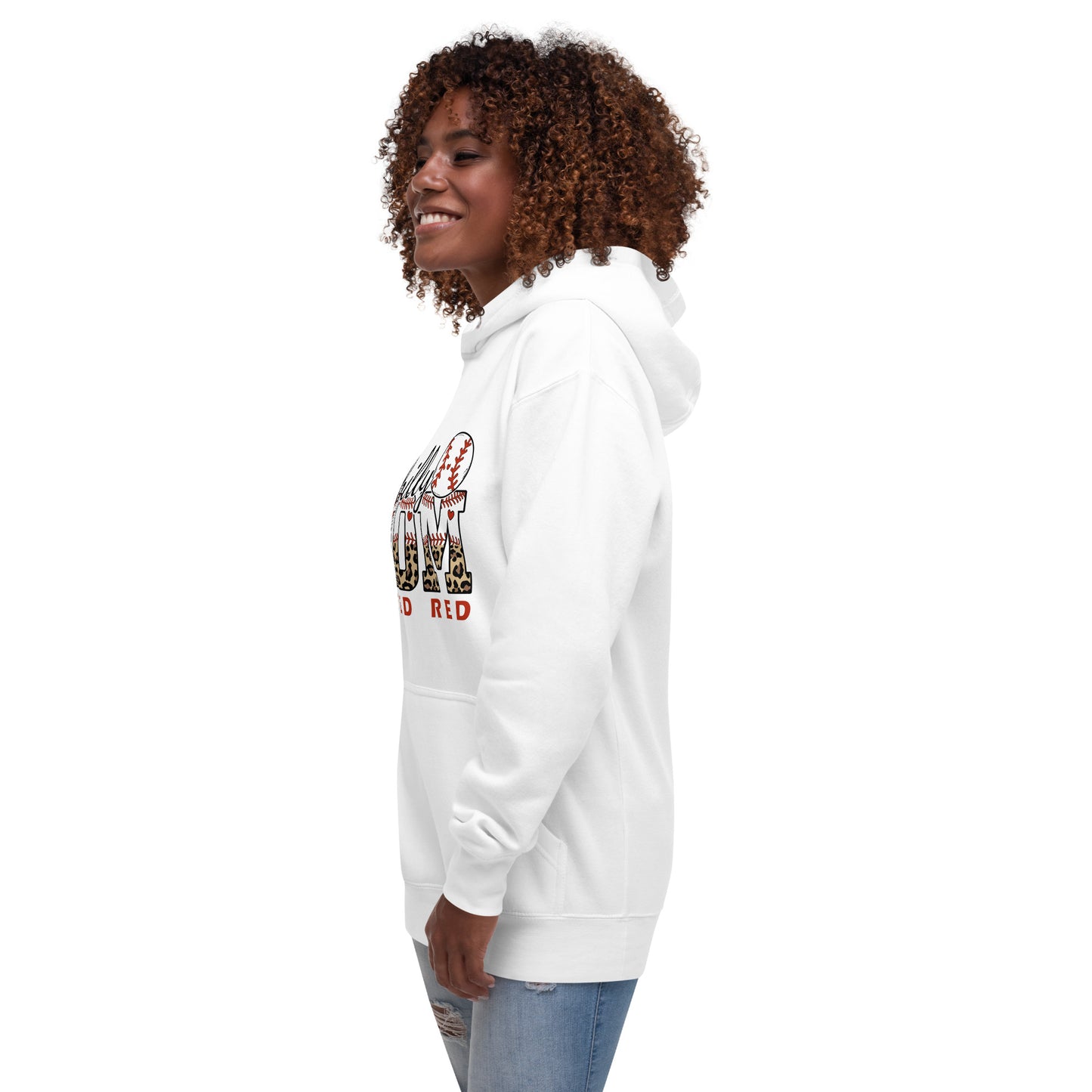 Philly Mom Bleed Red Unisex Hoodie