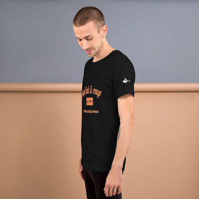 Bleed Black & Orange Unisex t-shirt
